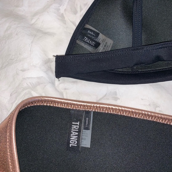 Triangl metallic bikini - Picture 3 of 3